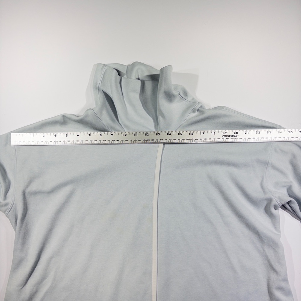 Nike Dri-Fit Asymmetrical Wrap Funnel Neck Top | Size M - Picture 9 of 10